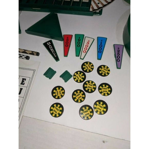 1986 Deluxe Wheel of Fortune Game 2nd Edition Pressman Never Used Mint - Picture 4 of 10